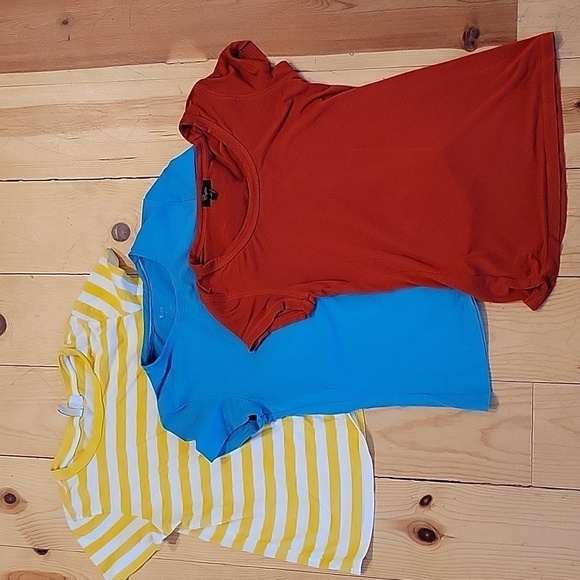 LOT OF 3 TEE SHIRTS small cupio, apt 9, H&M - Picture 1 of 10